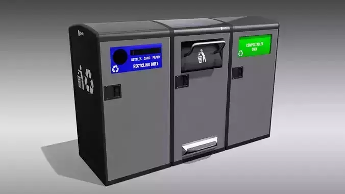 Bigbelly Triple Station