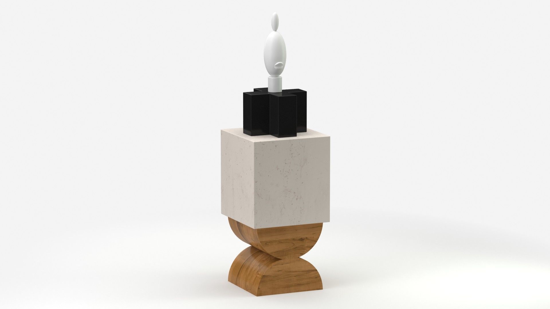 BRANCUSI Constantin 3D model_4