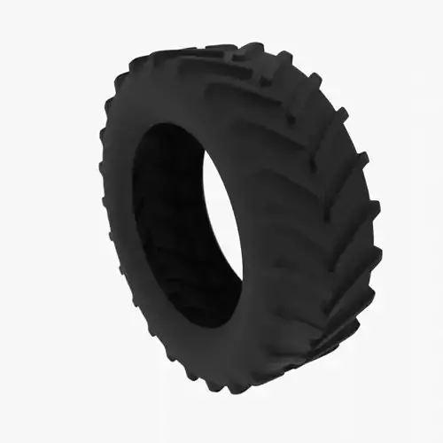 Tractor Tire Gameready for Engines