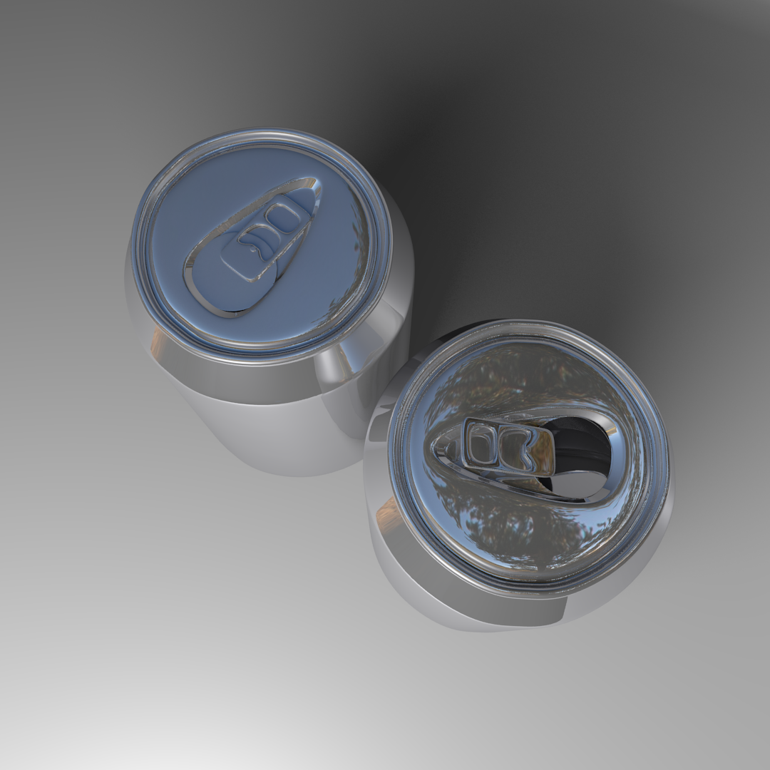 Generic Soda Can 3D model_2