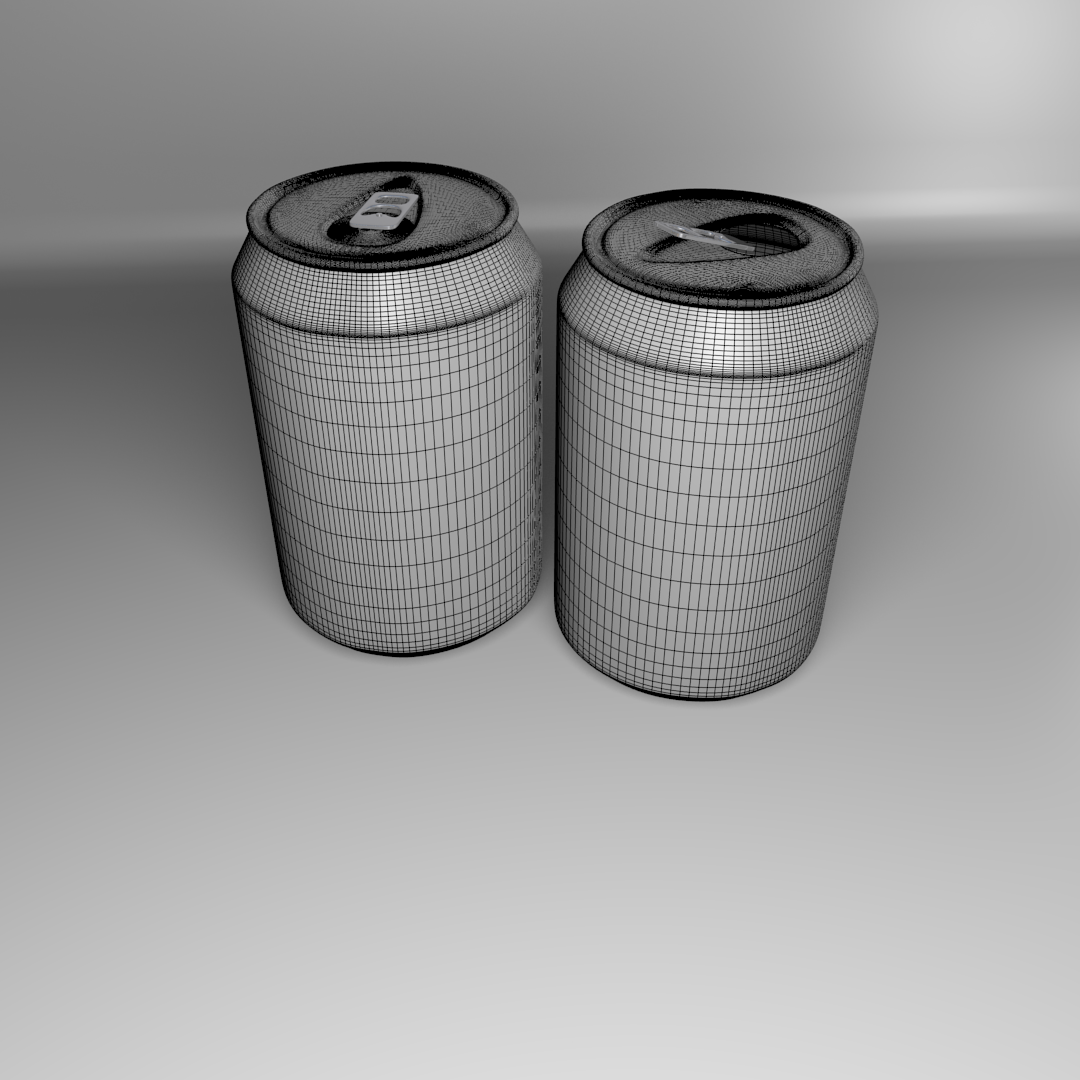 Generic Soda Can 3D model_4