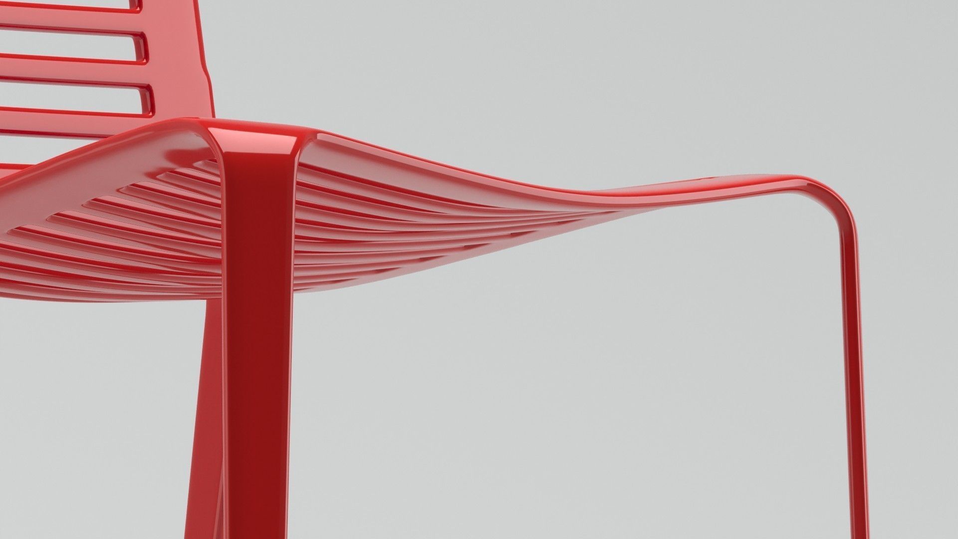 landscape forms chipman chair 3D model CGTrader