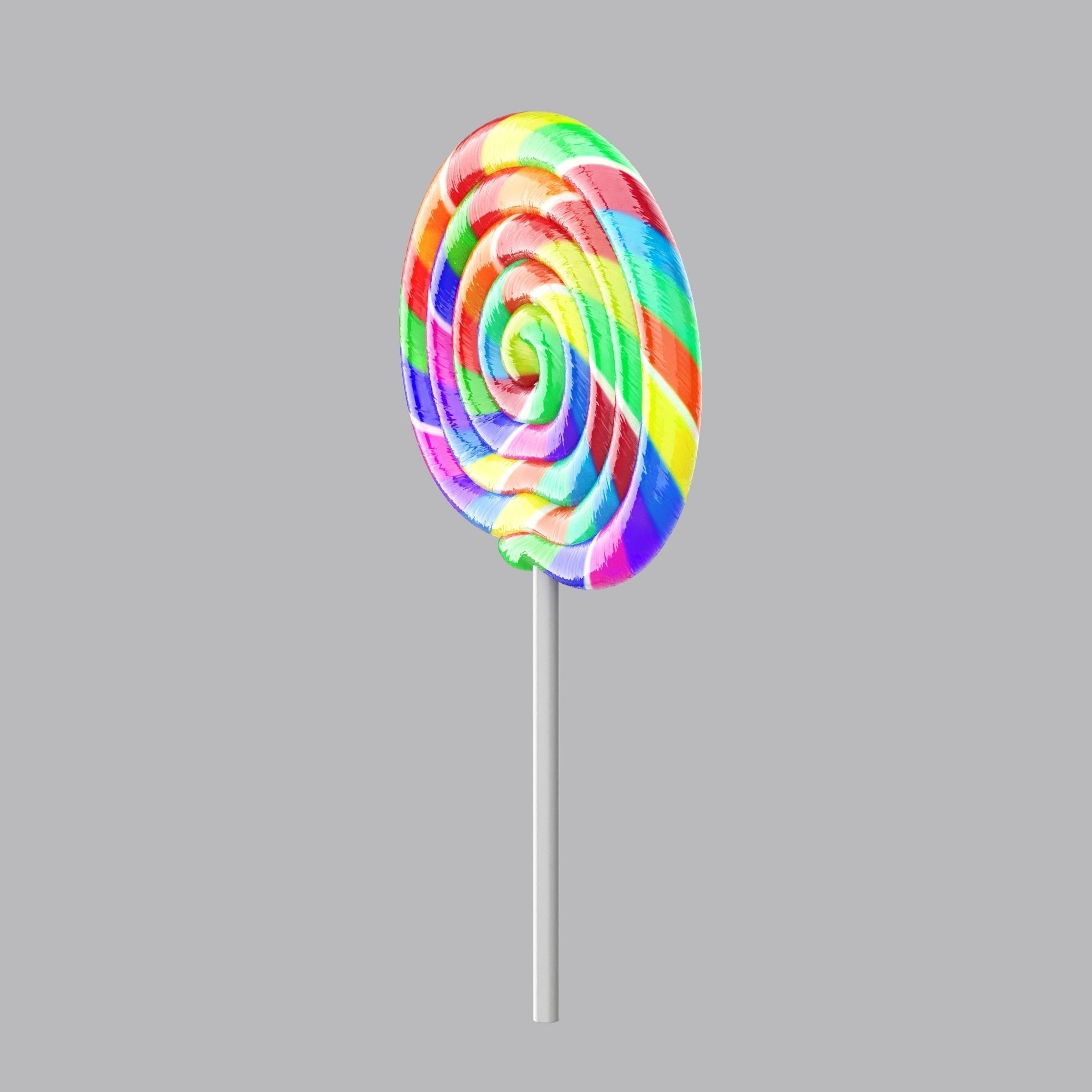Lollipop Candy 3D model_2