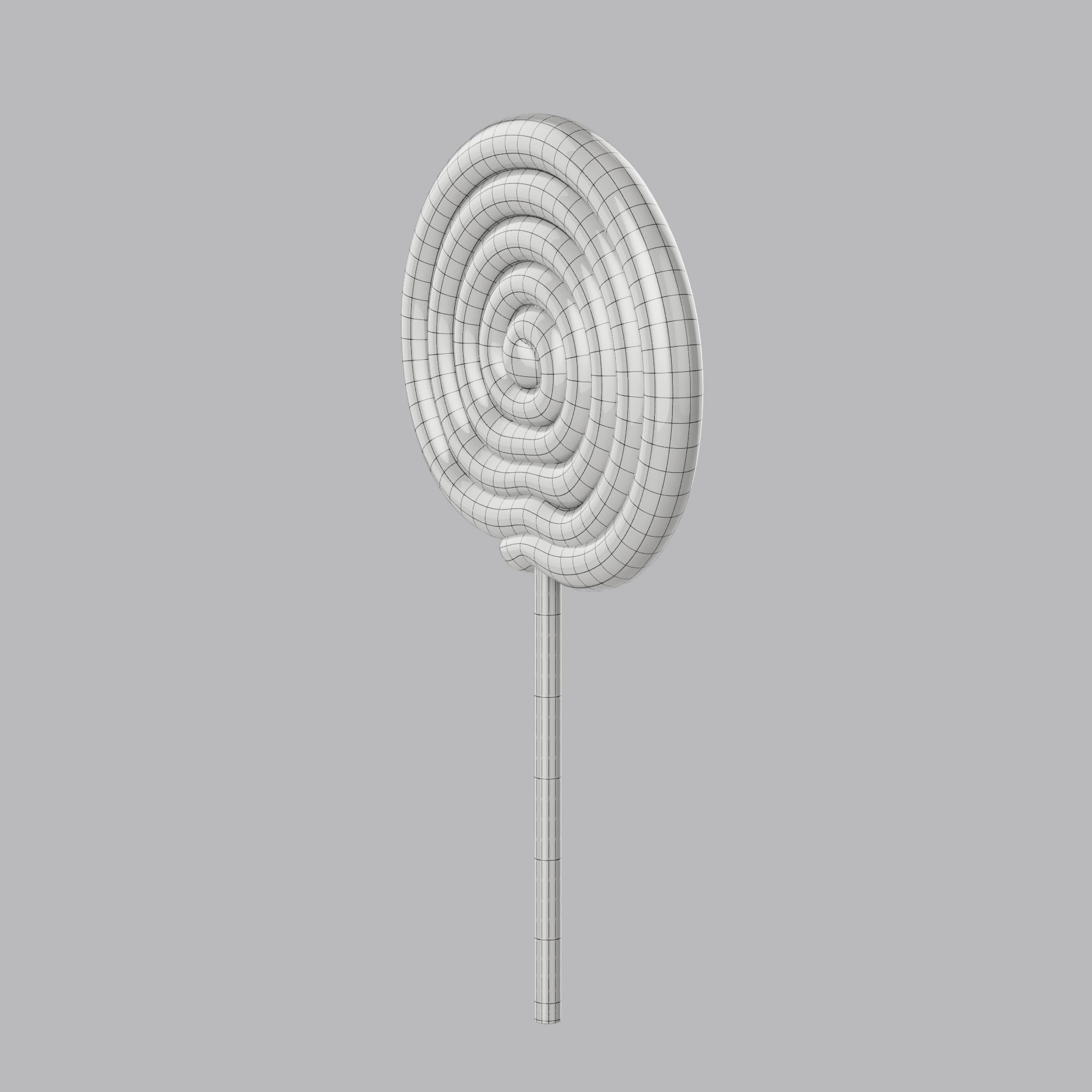 Lollipop Candy 3D model_8