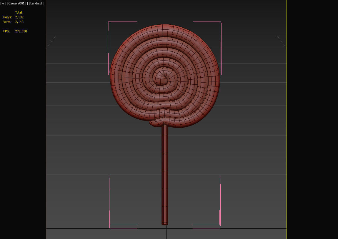 Lollipop Candy 3D model_9
