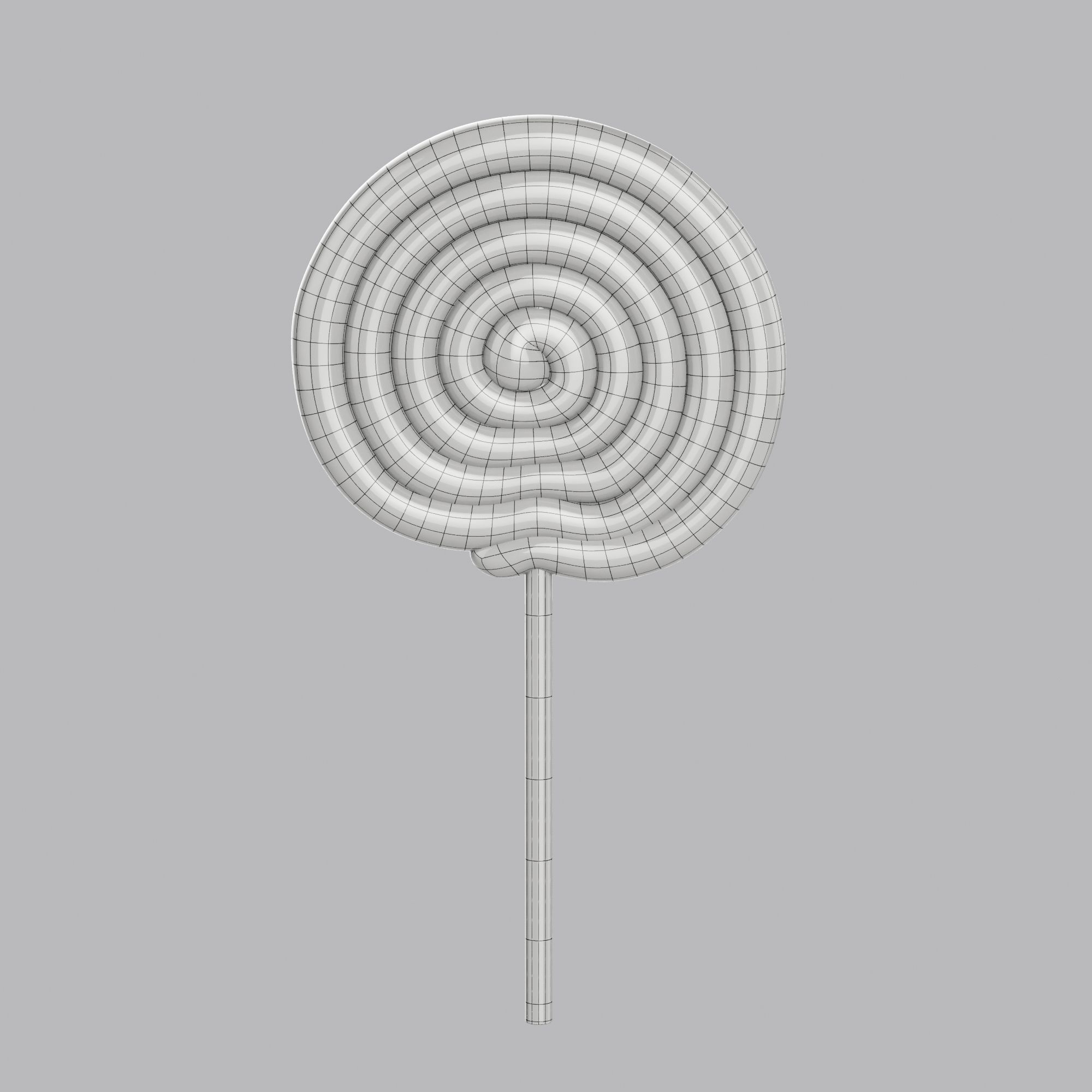 Lollipop Candy 3D model_7