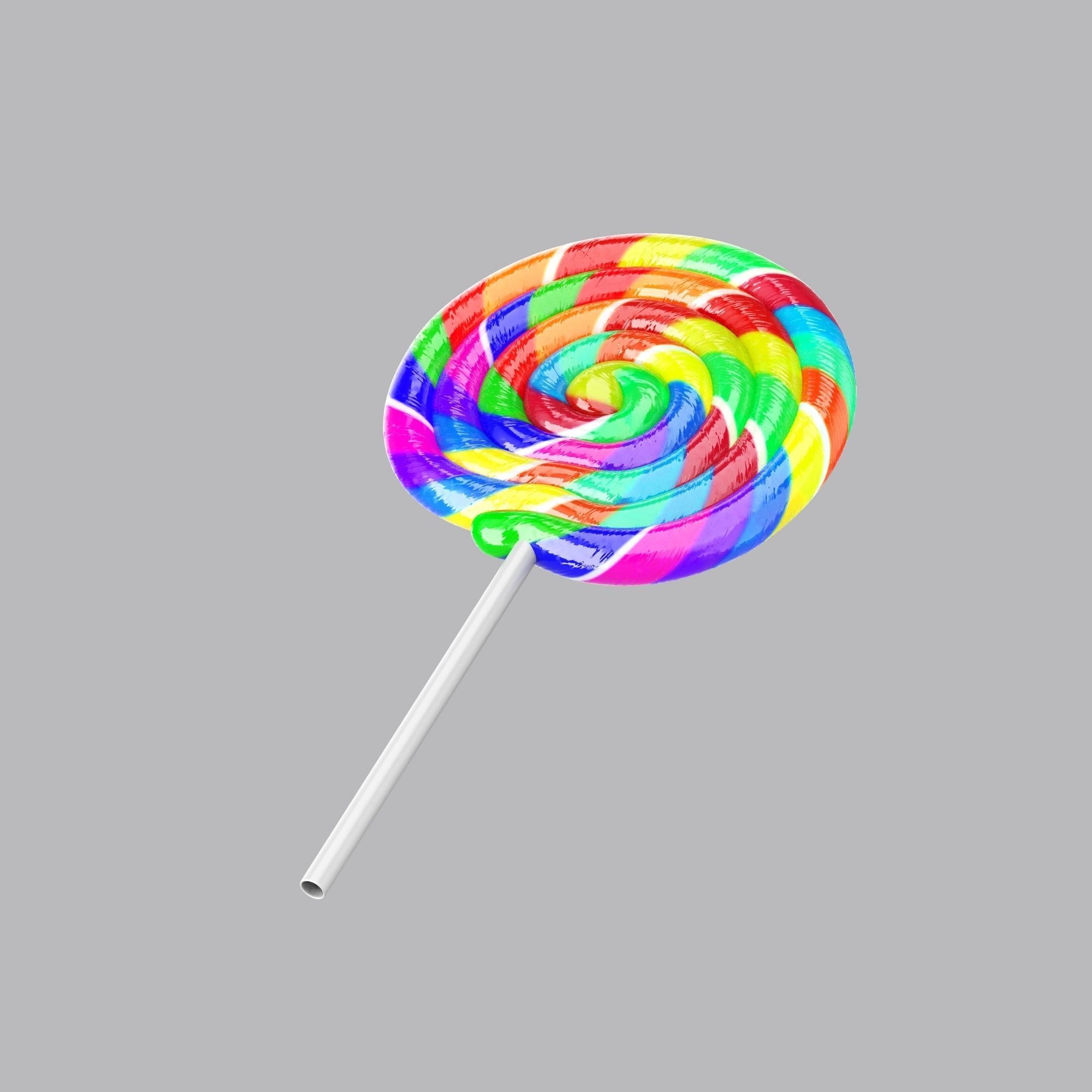 Lollipop Candy 3D model_3