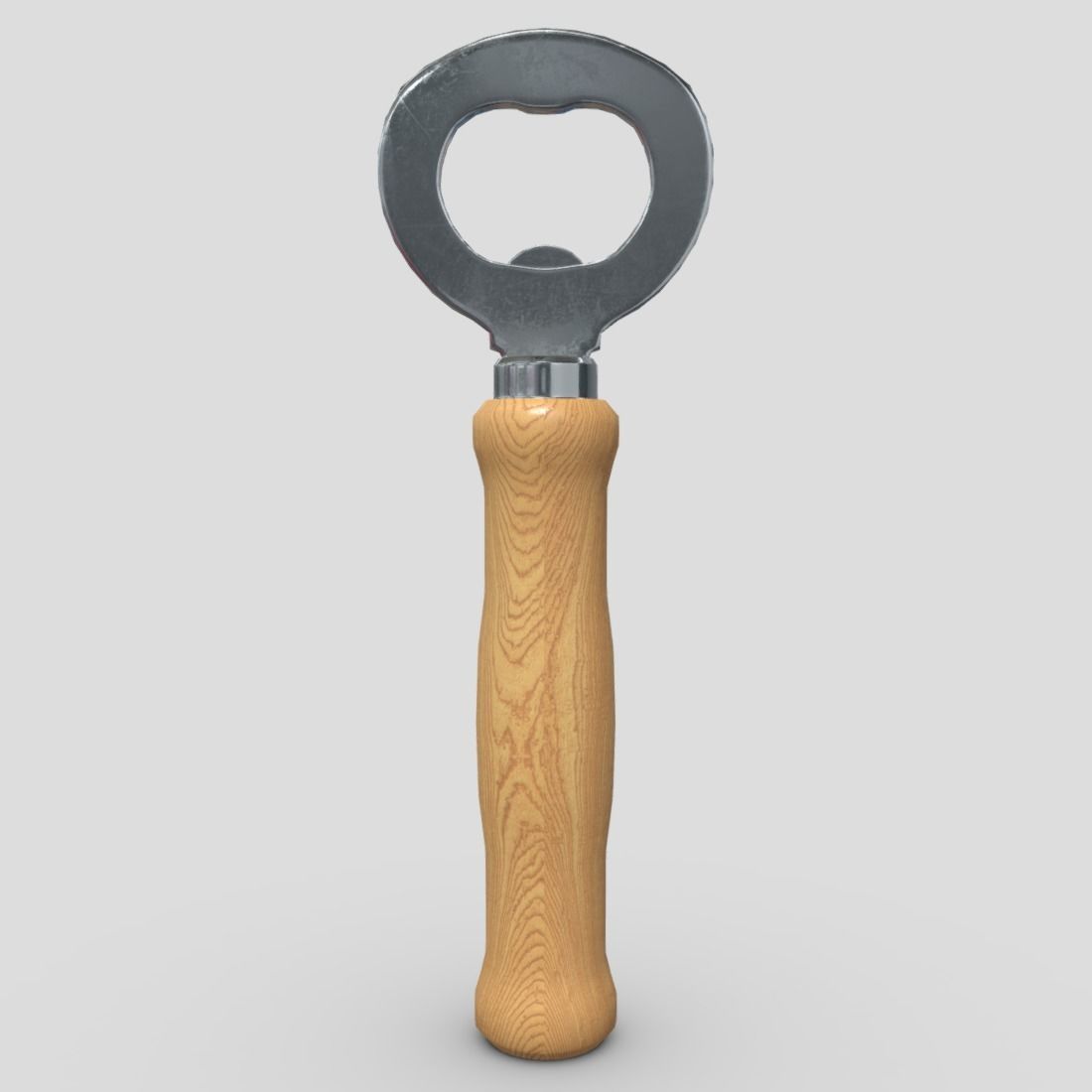 Bottle Opener Low-poly 3D model_2