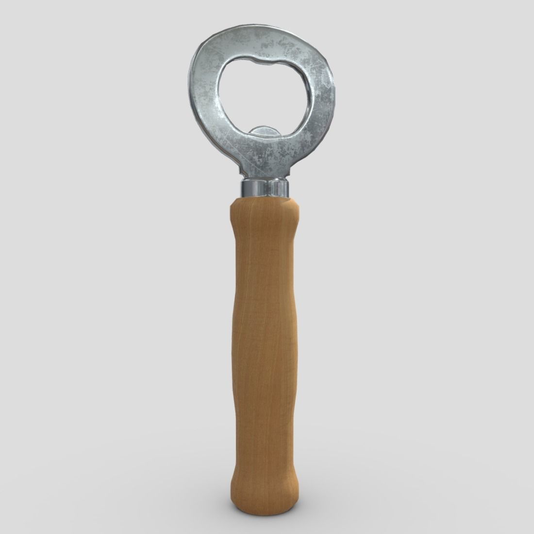 Bottle Opener Low-poly 3D model_13
