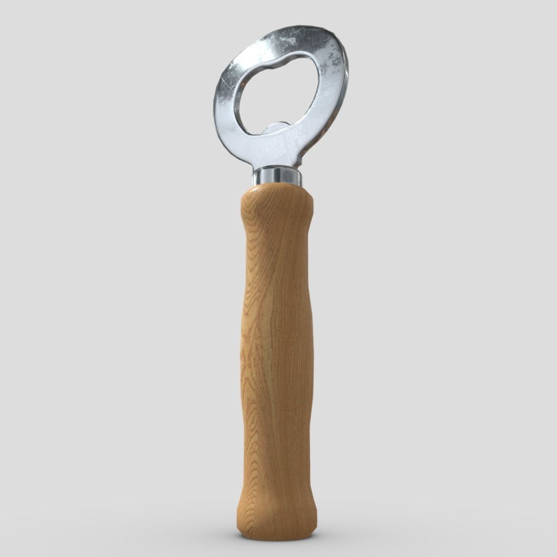 Bottle Opener Low-poly 3D model_15
