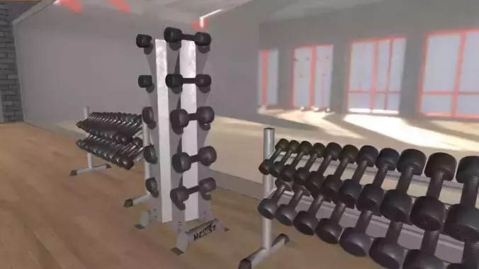 Dumbbell rack
