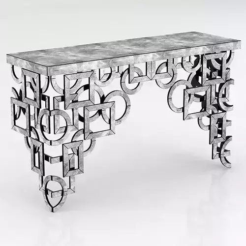 Cyan Designs Volos Console Table 3D model
