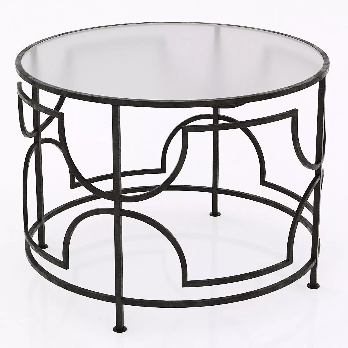 Cyan Designs Edged Rhombus Table 3D model