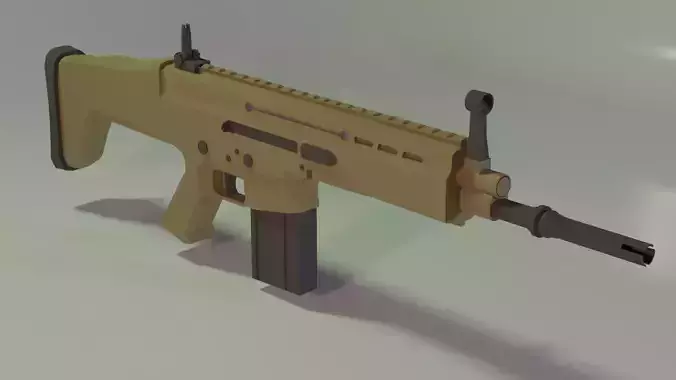 Scar H Assault Rifle 