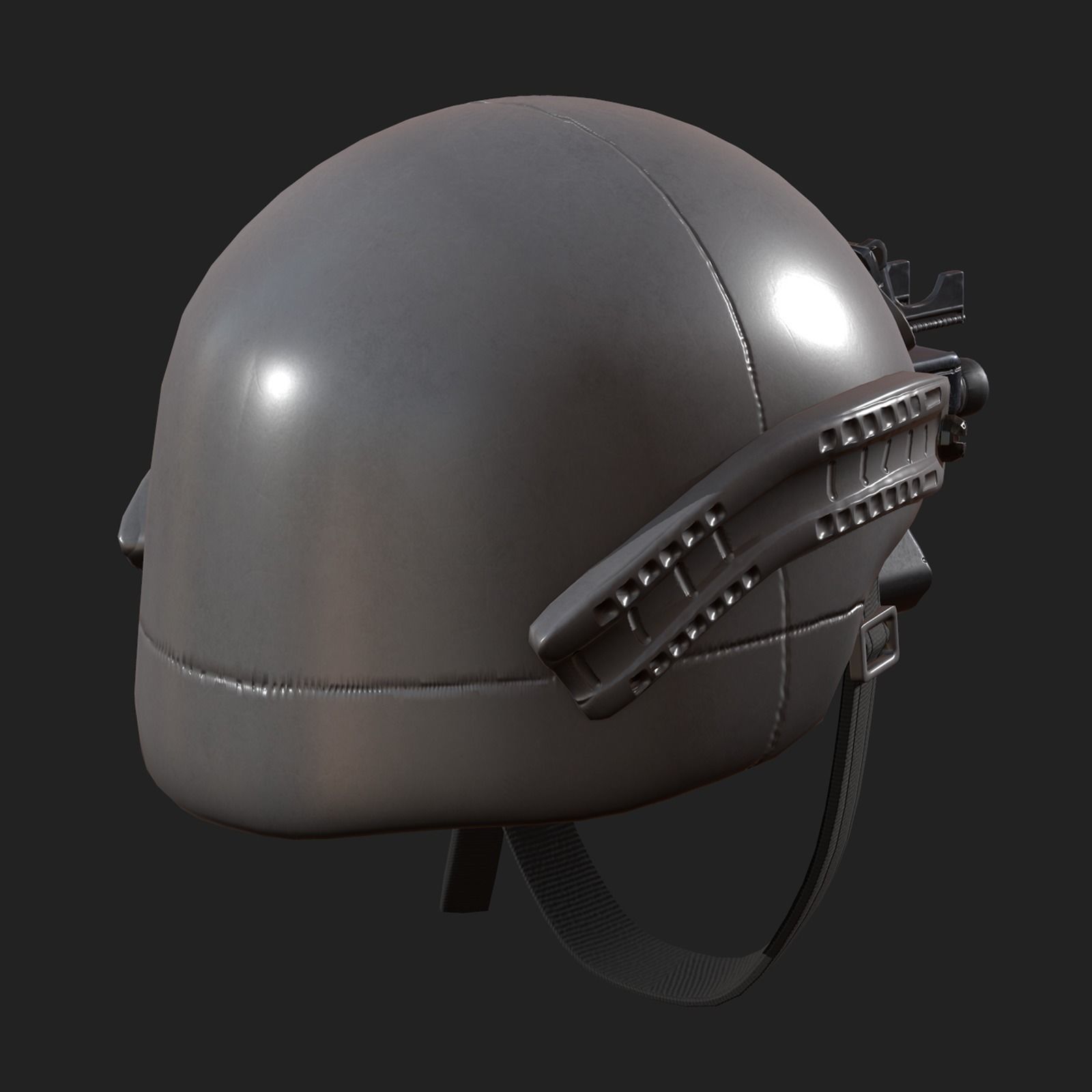 Helmet military combat soldier armor scifi Low-poly 3D models Low-poly 3D model_4