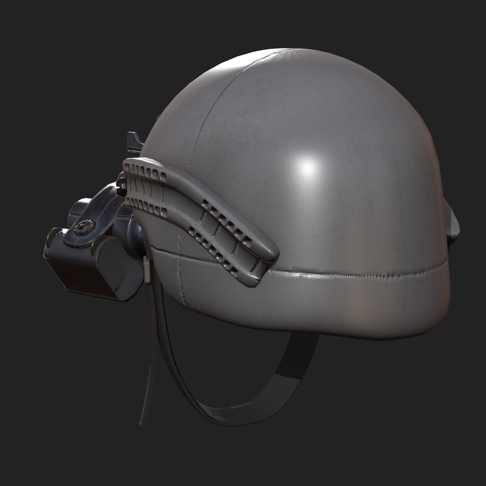 Helmet military combat soldier armor scifi Low-poly 3D models Low-poly 3D model_6