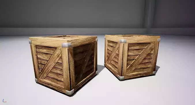 Medieval Wooden Crates