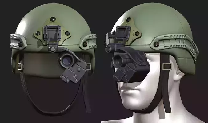 Helmet military combat soldier armor scifi
