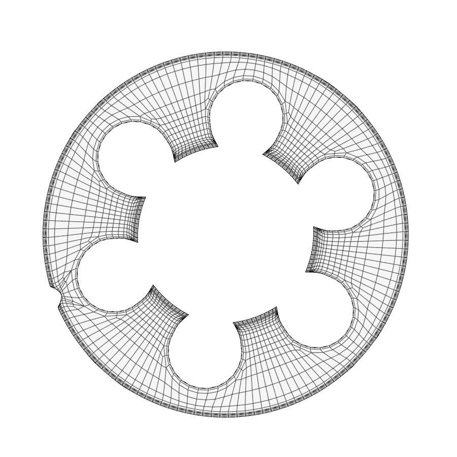 Threading tool 01 Free 3D model_1