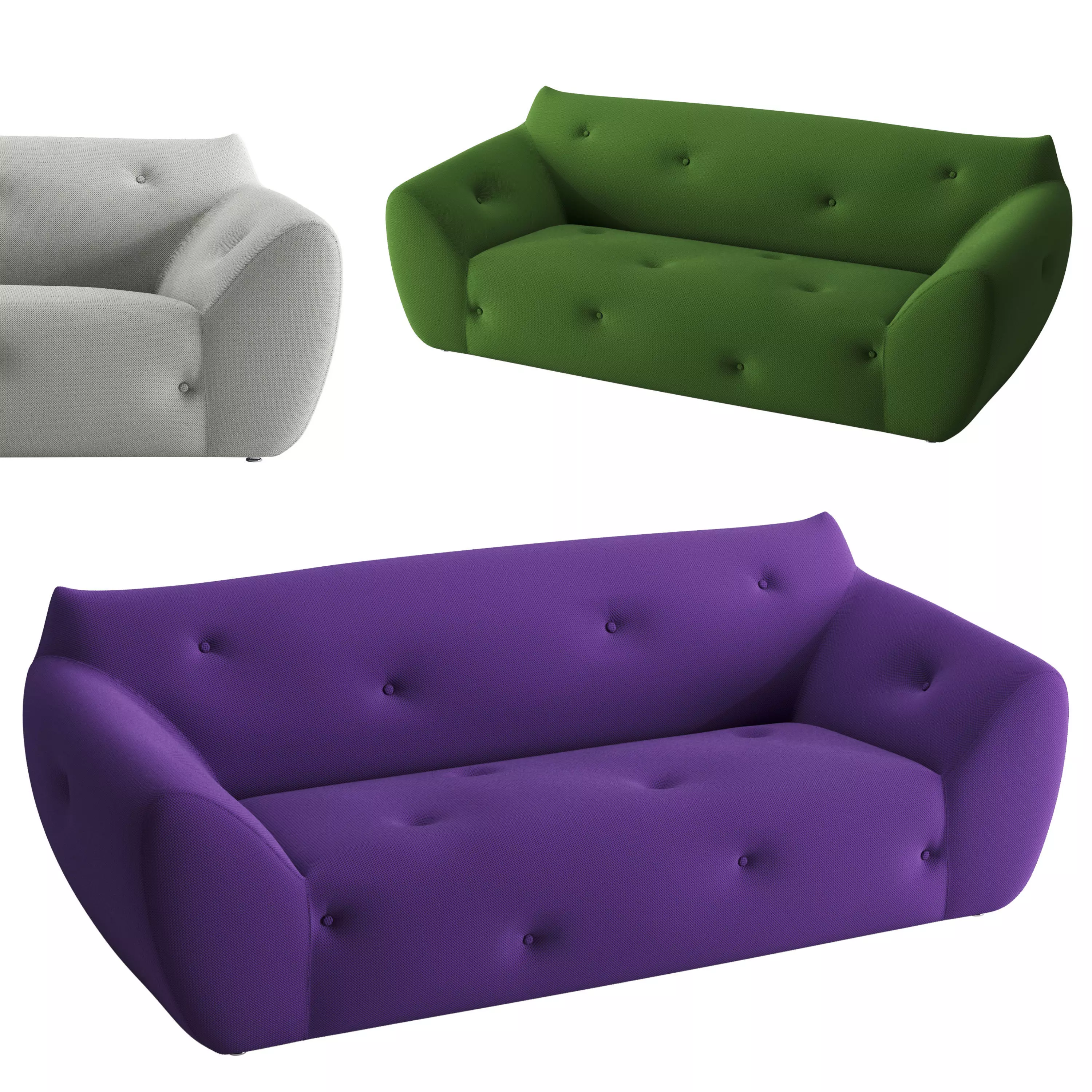 Informel Sofa Roche Bobois 3D model_0