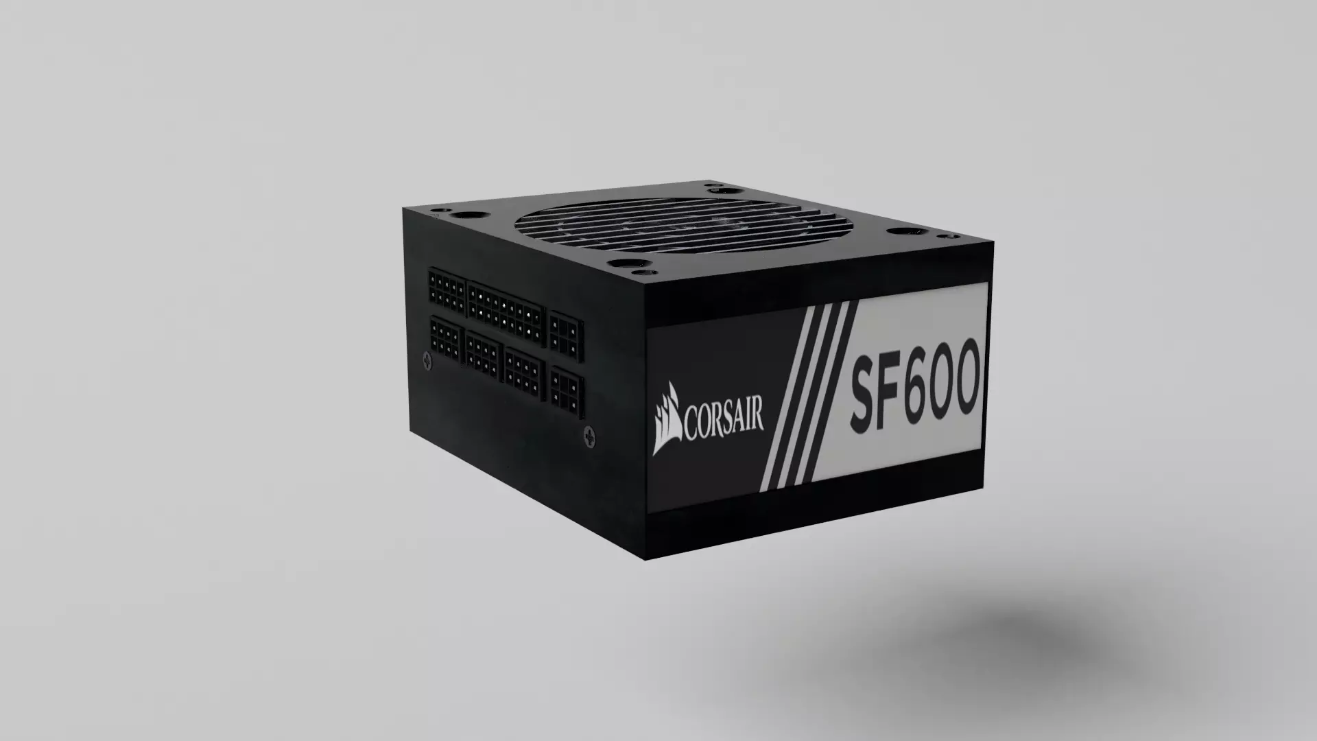 Power Supply Corsair SF 600W Free 3D model