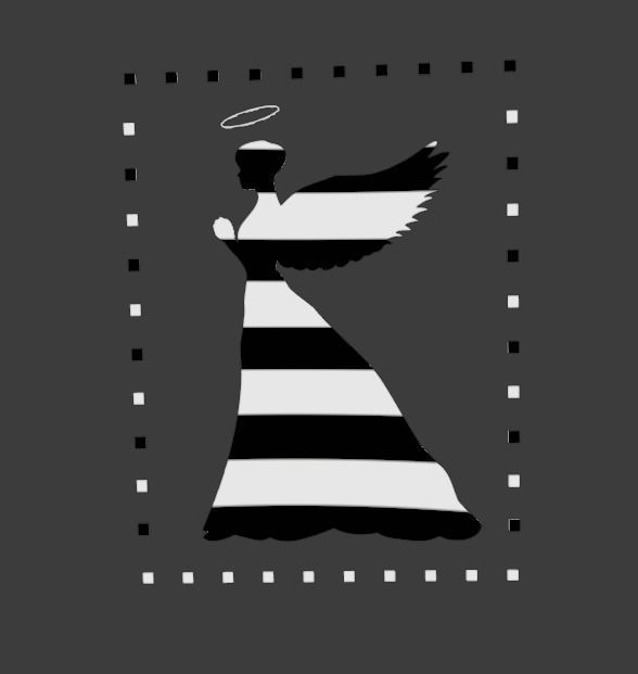 Angel Necklace 3D print model_5