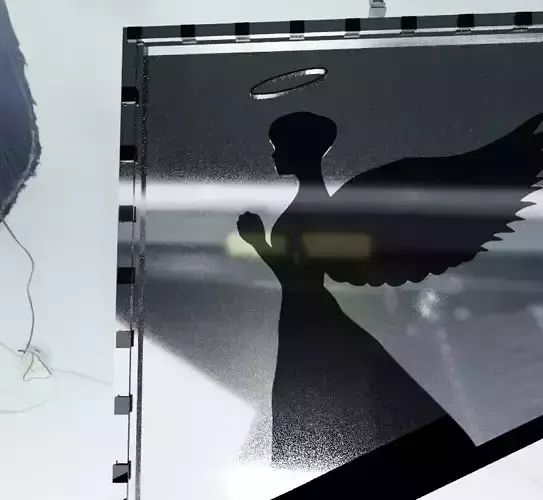 Angel Necklace 3D print model Angel Necklace 3D print model