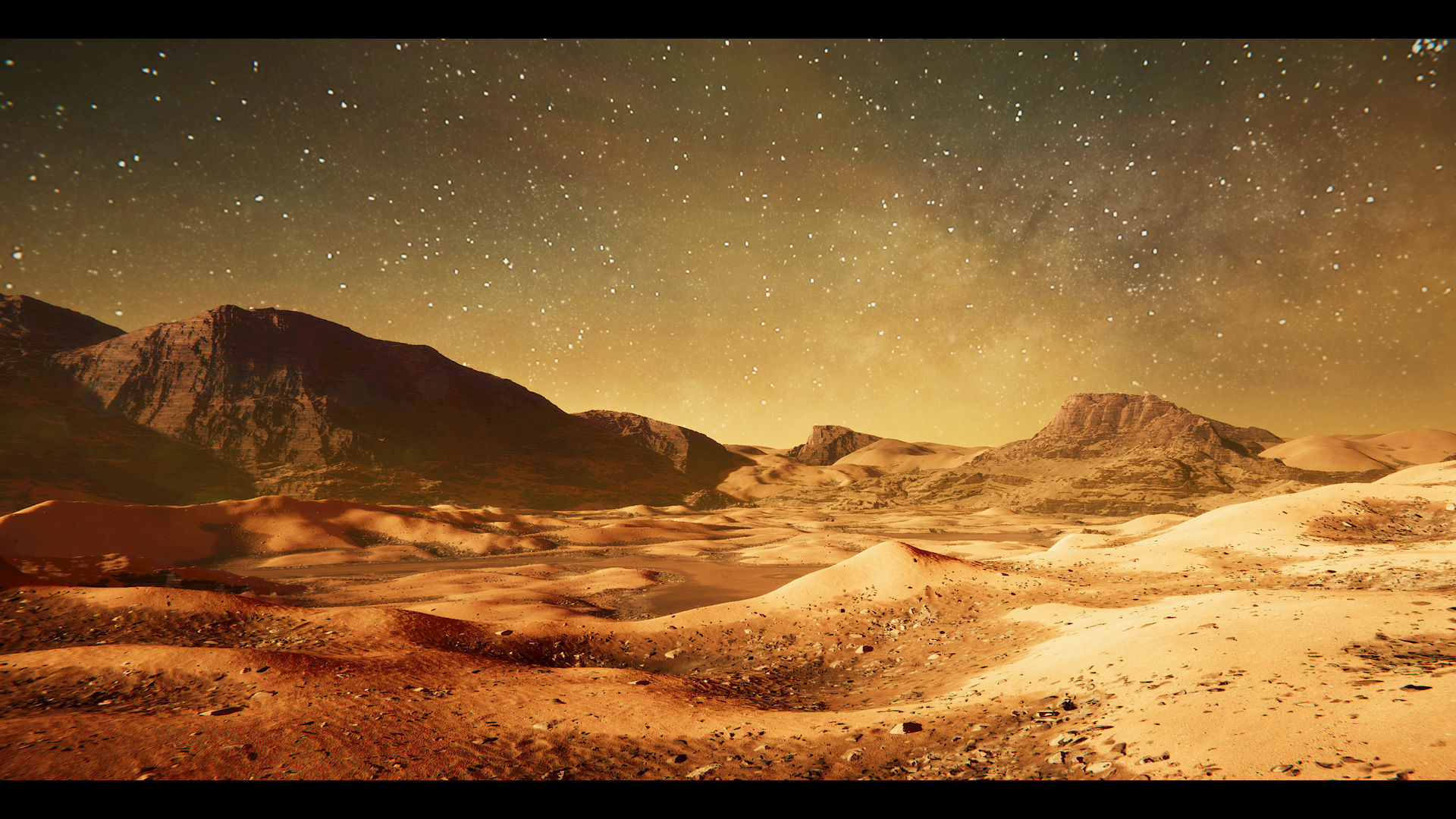 Unity Project 2017 - Mars Planet Environment 3D model_7