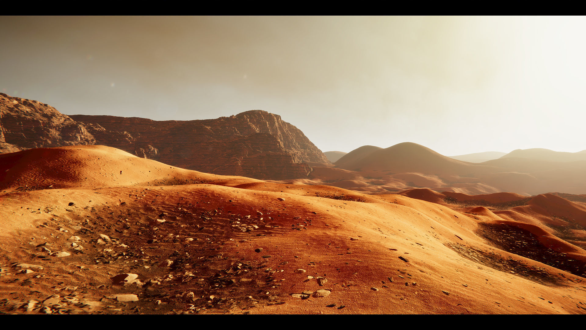 Unity Project 2017 - Mars Planet Environment 3D model_8