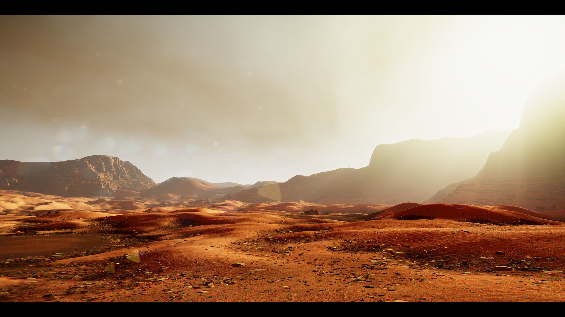 Unity Project 2017 - Mars Planet Environment 3D model_3