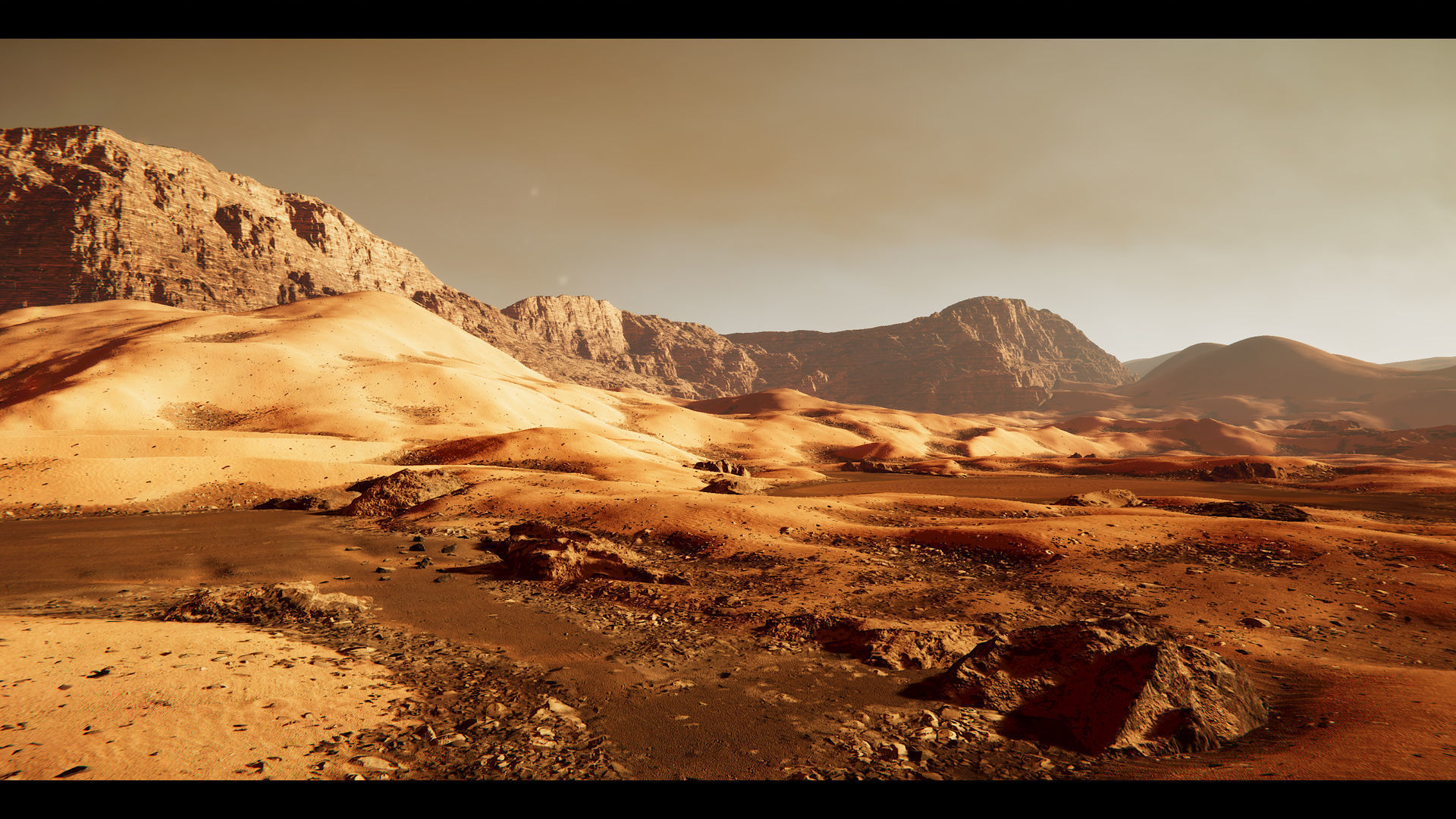 Unity Project 2017 - Mars Planet Environment 3D model_4