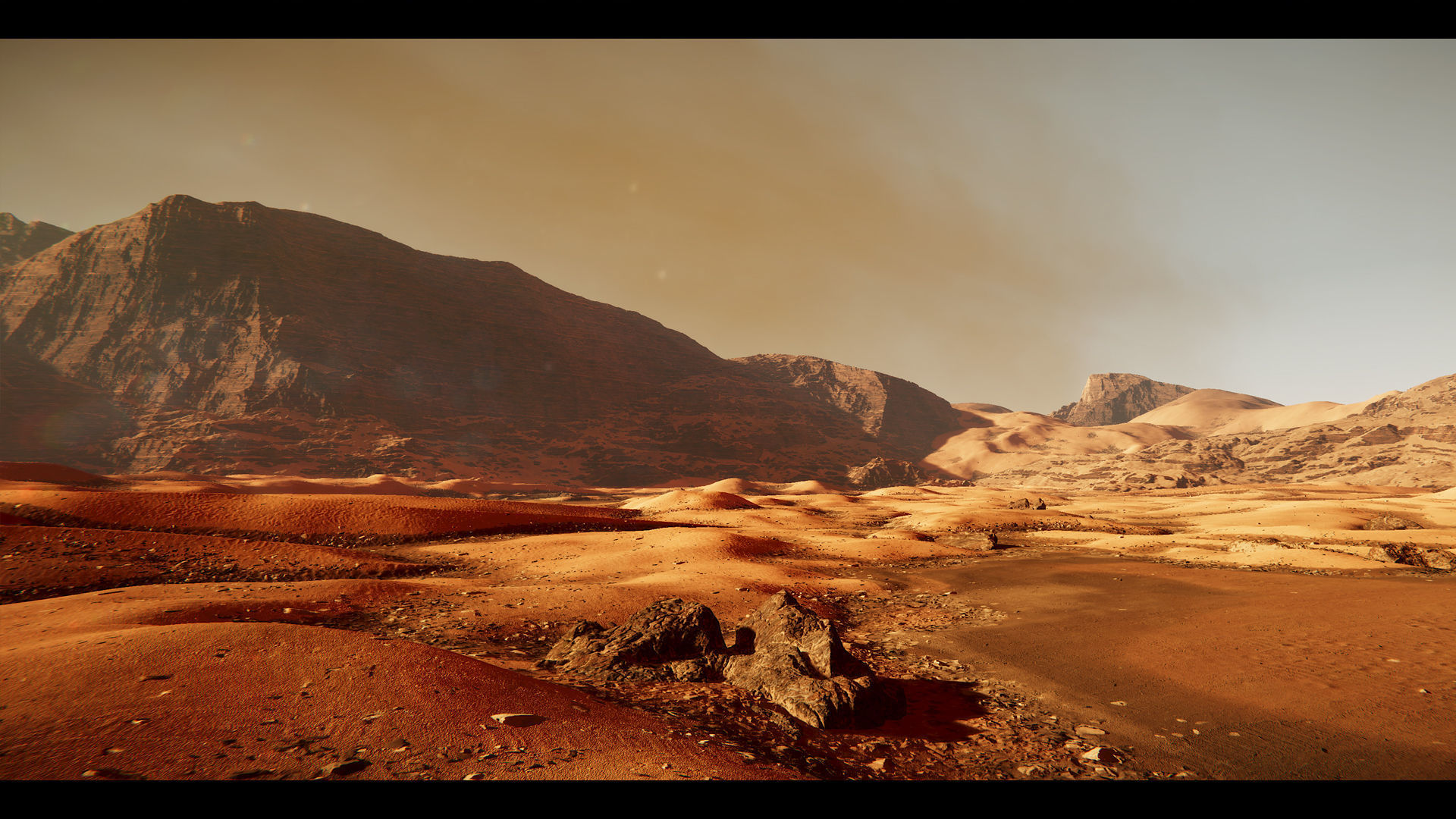 Unity Project 2017 - Mars Planet Environment 3D model_2