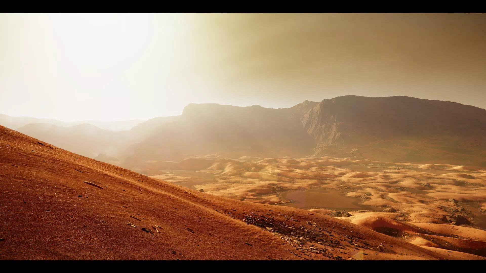 Unity Project 2017 - Mars Planet Environment 3D model_0