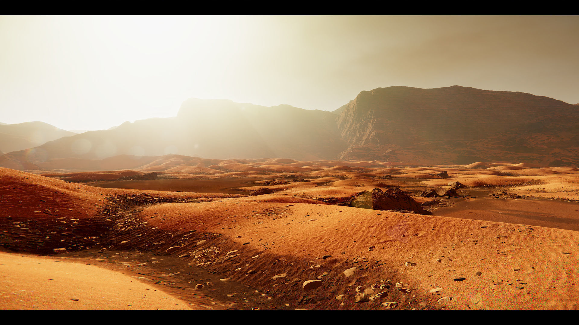 Unity Project 2017 - Mars Planet Environment 3D model_12