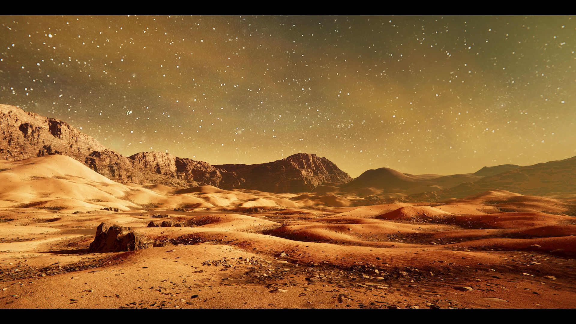 Unity Project 2017 - Mars Planet Environment 3D model_11