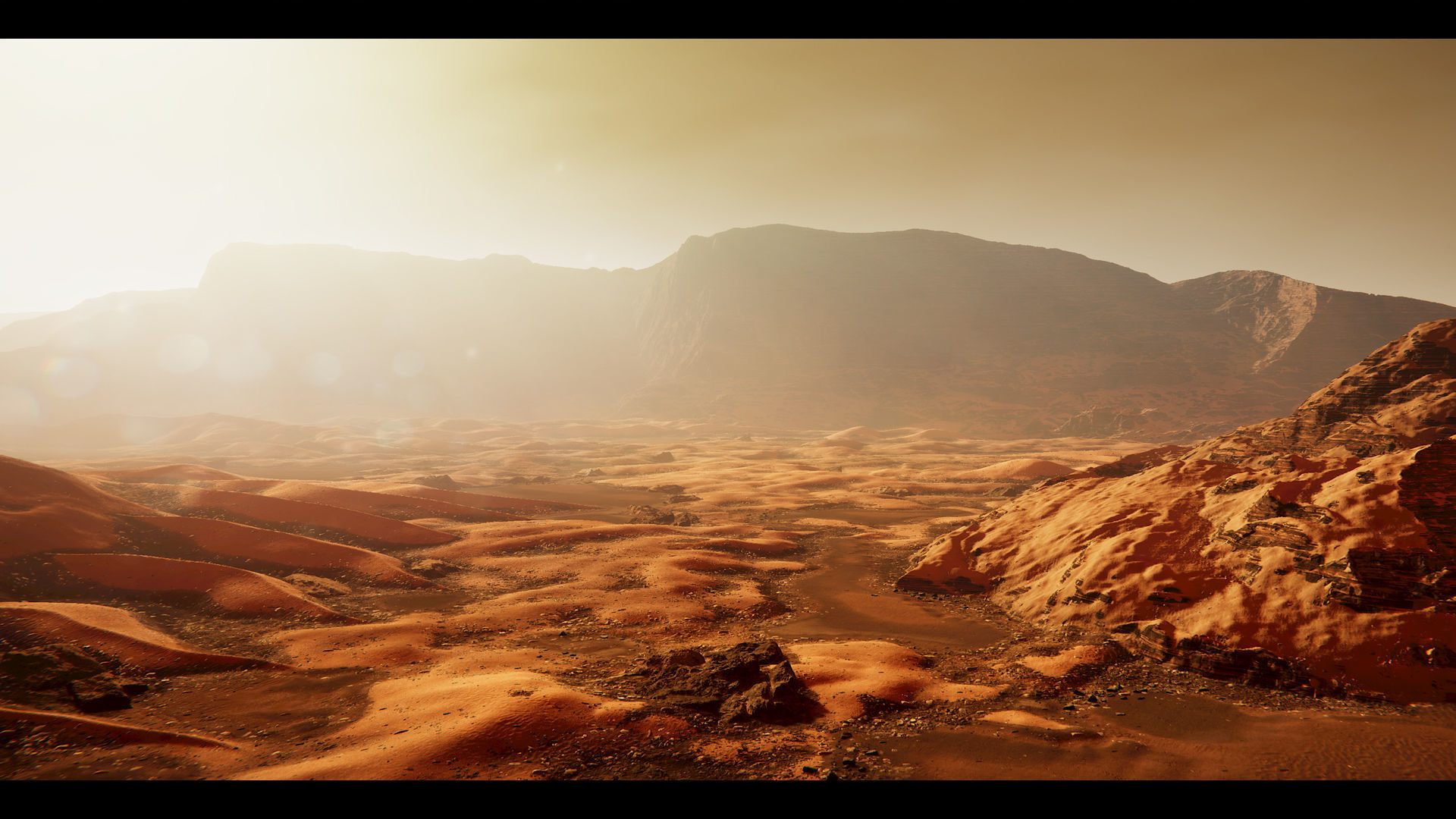 Unity Project 2017 - Mars Planet Environment 3D model_1