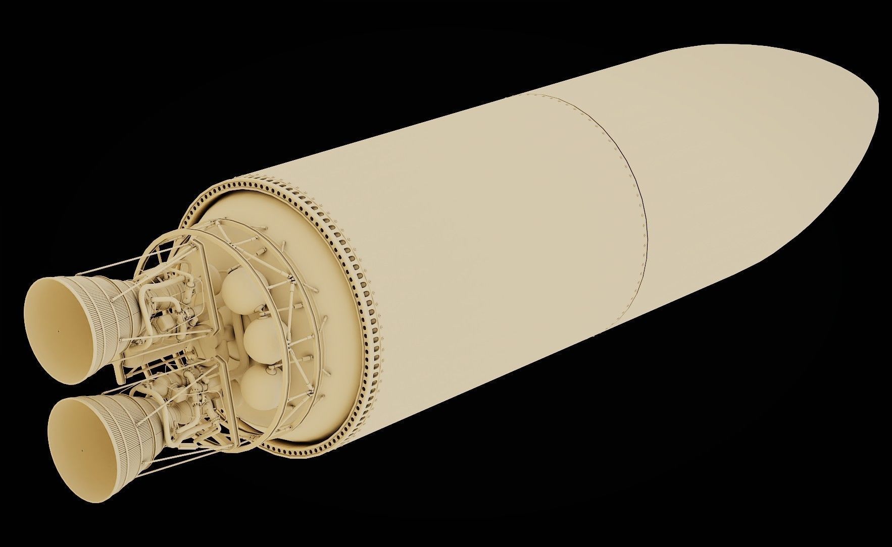 Vulcan Centaur rocket 3D model_35