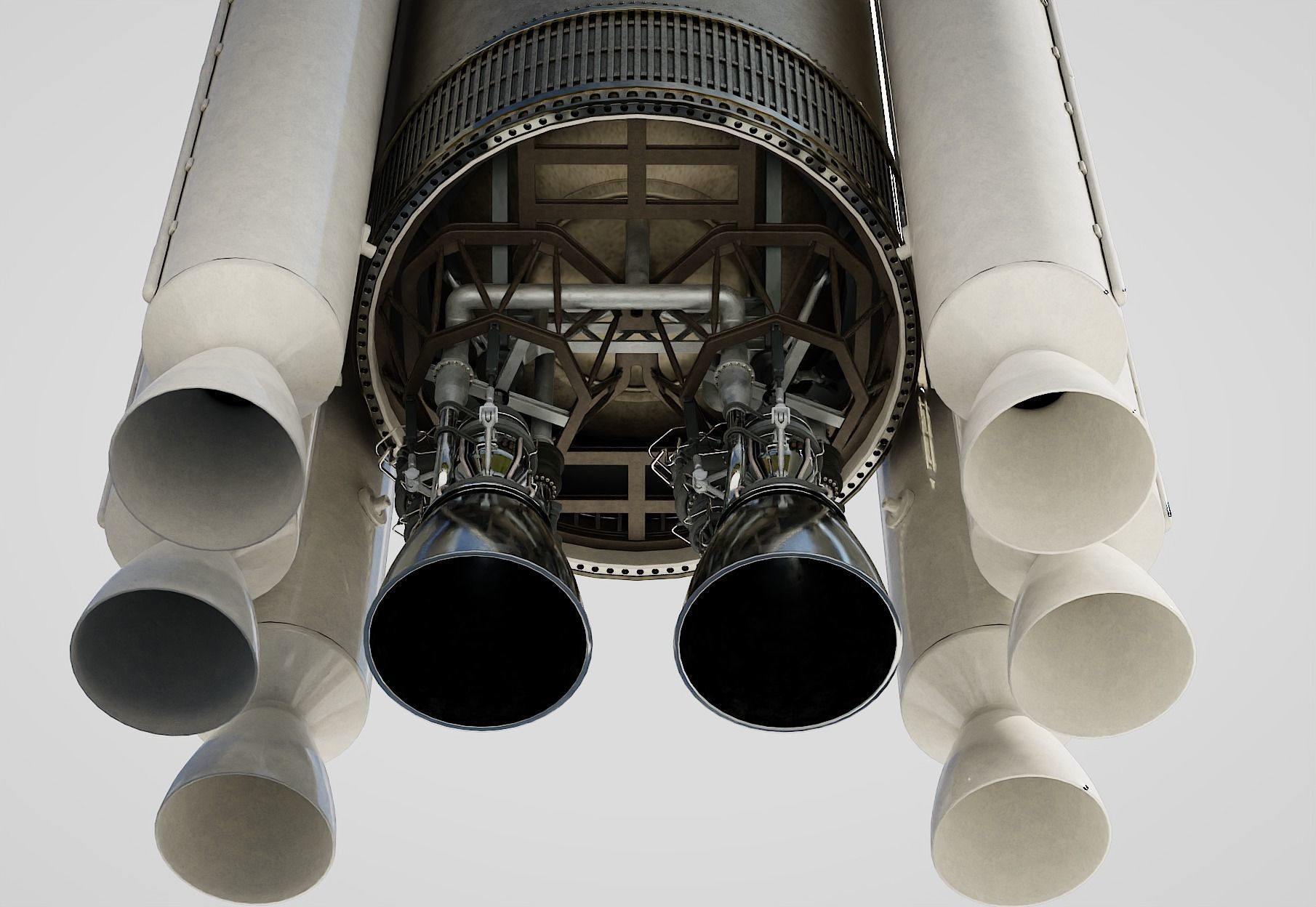 Vulcan Centaur rocket 3D model_6