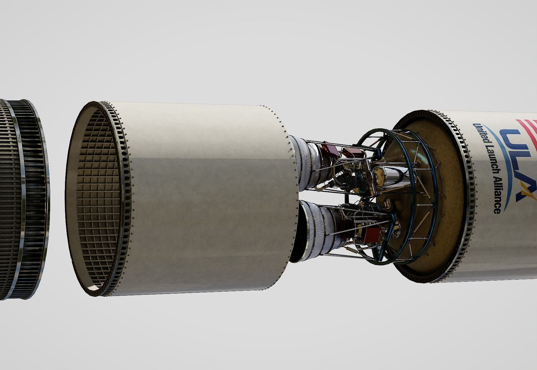Vulcan Centaur rocket 3D model_29