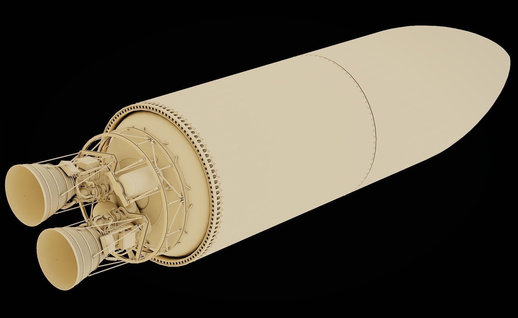 Vulcan Centaur rocket 3D model_36