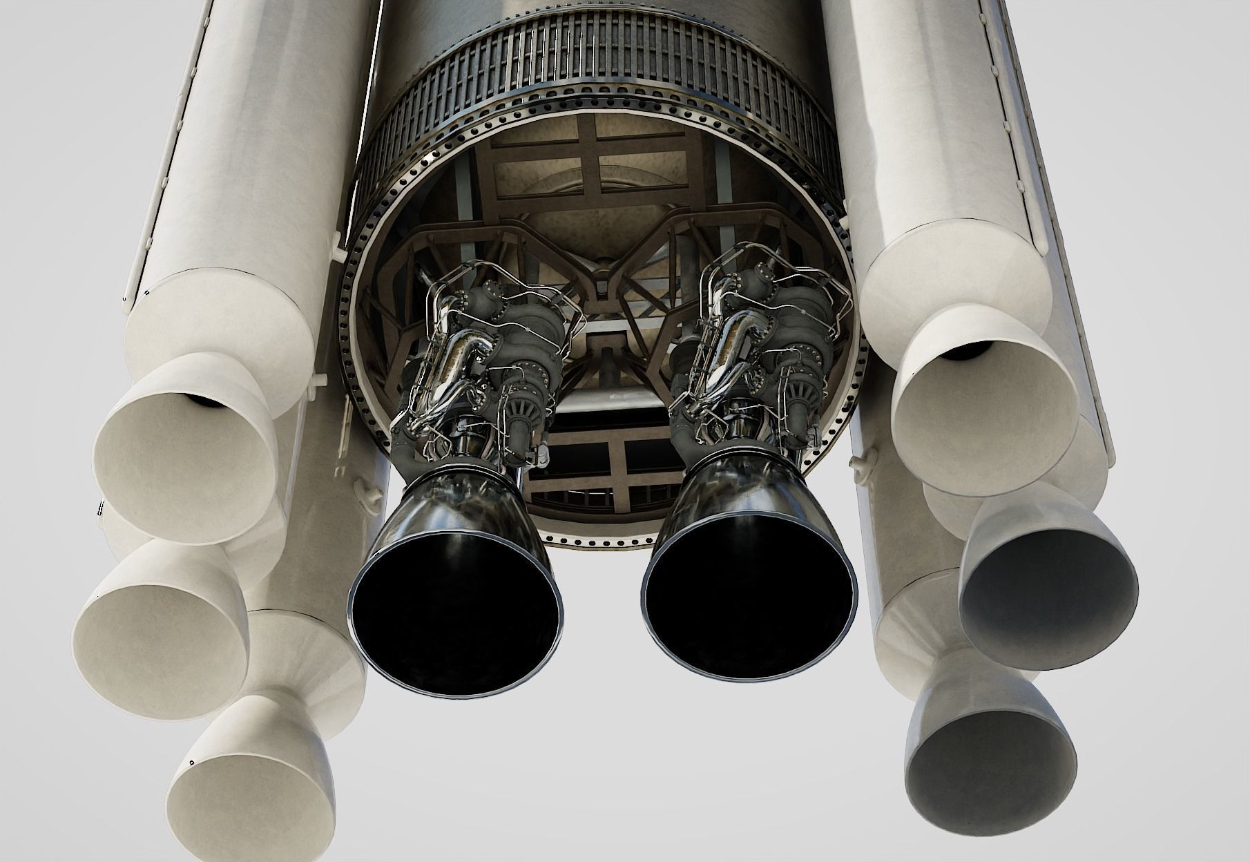 Vulcan Centaur rocket 3D model_22