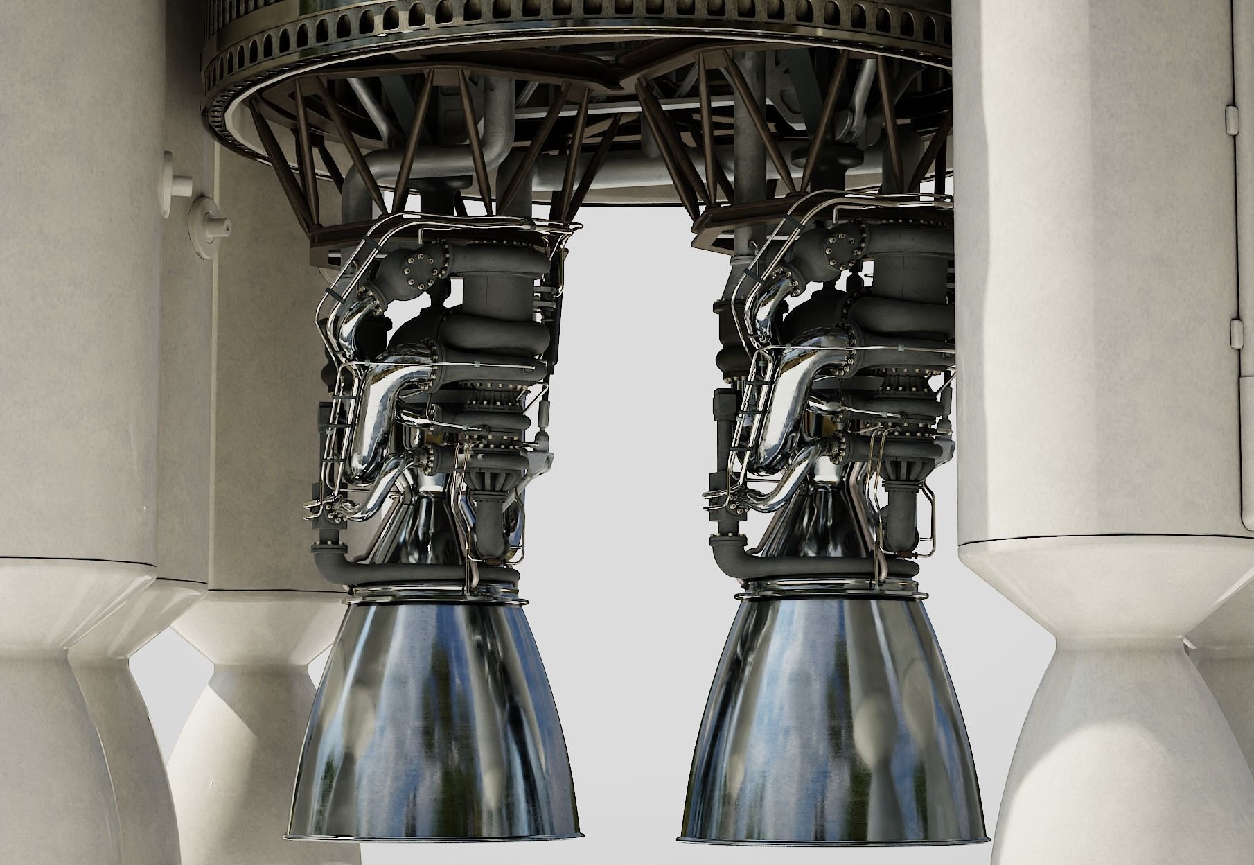 Vulcan Centaur rocket 3D model_16