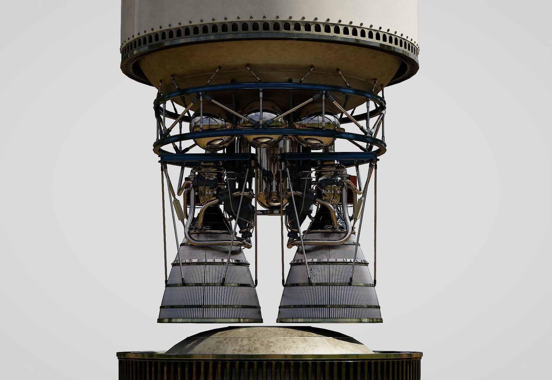 Vulcan Centaur rocket 3D model_19
