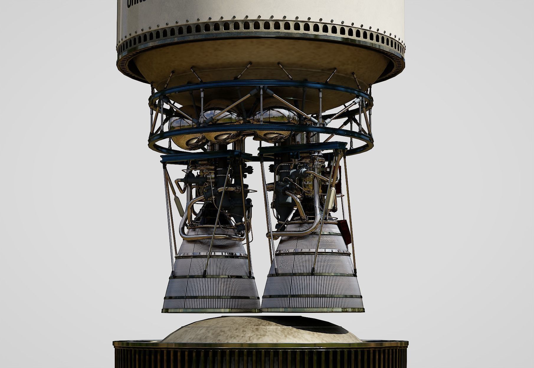 Vulcan Centaur rocket 3D model_28