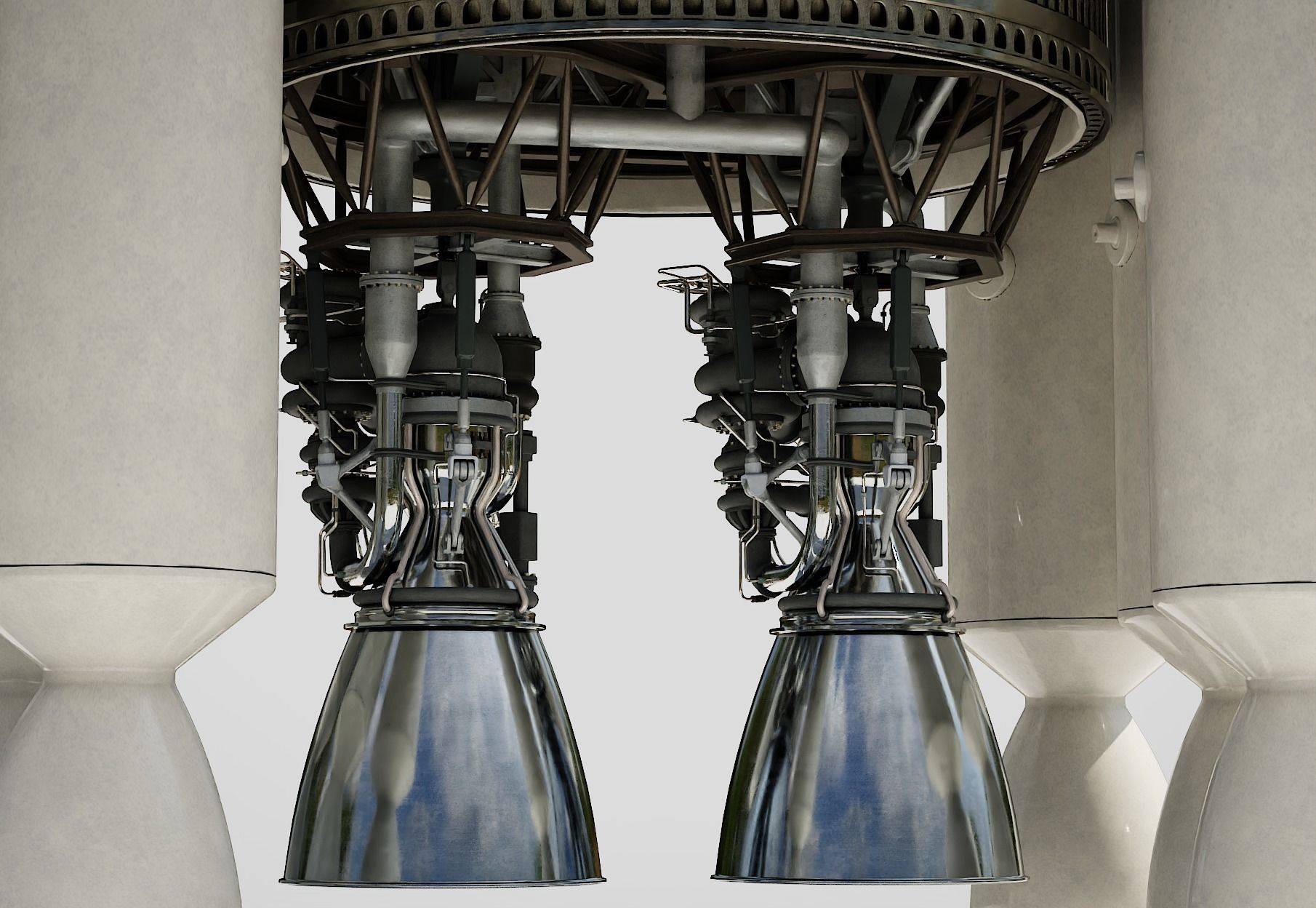 Vulcan Centaur rocket 3D model_17