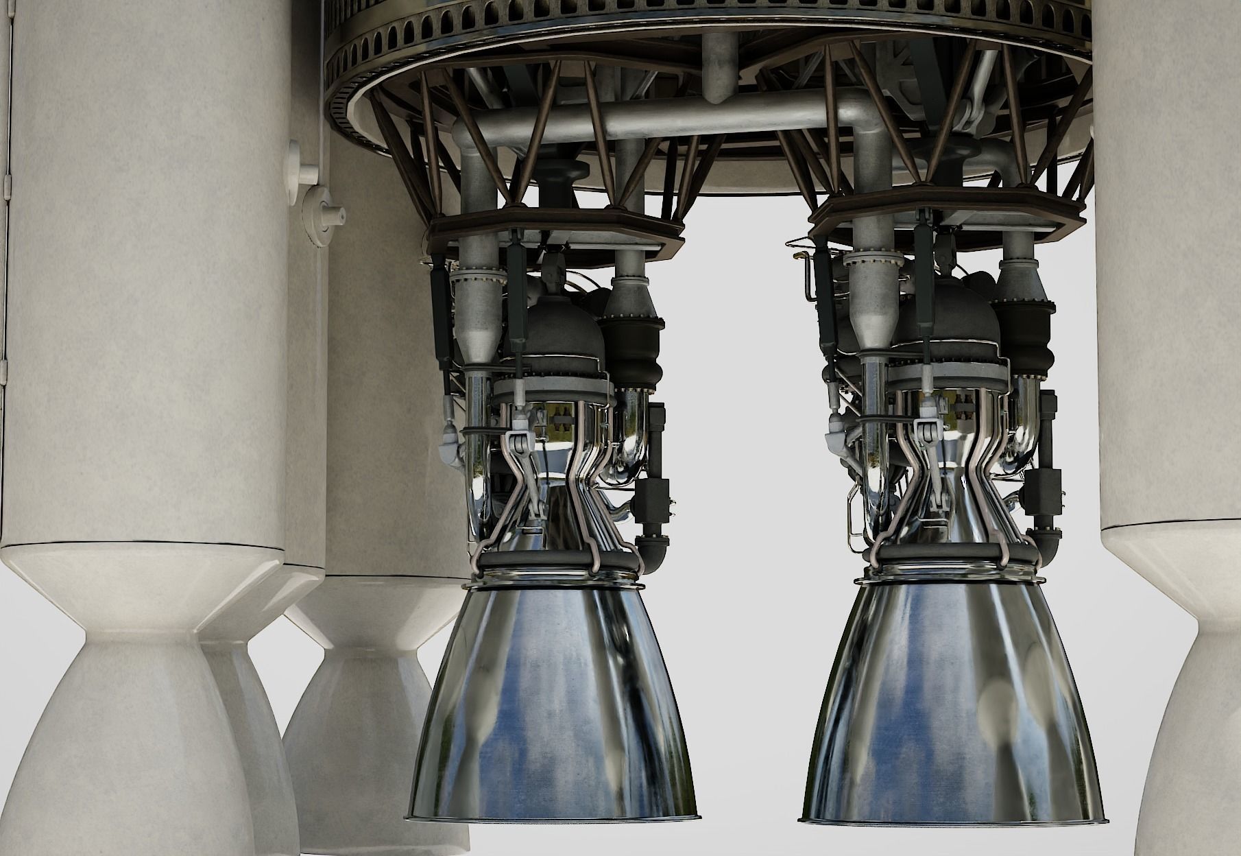 Vulcan Centaur rocket 3D model_20
