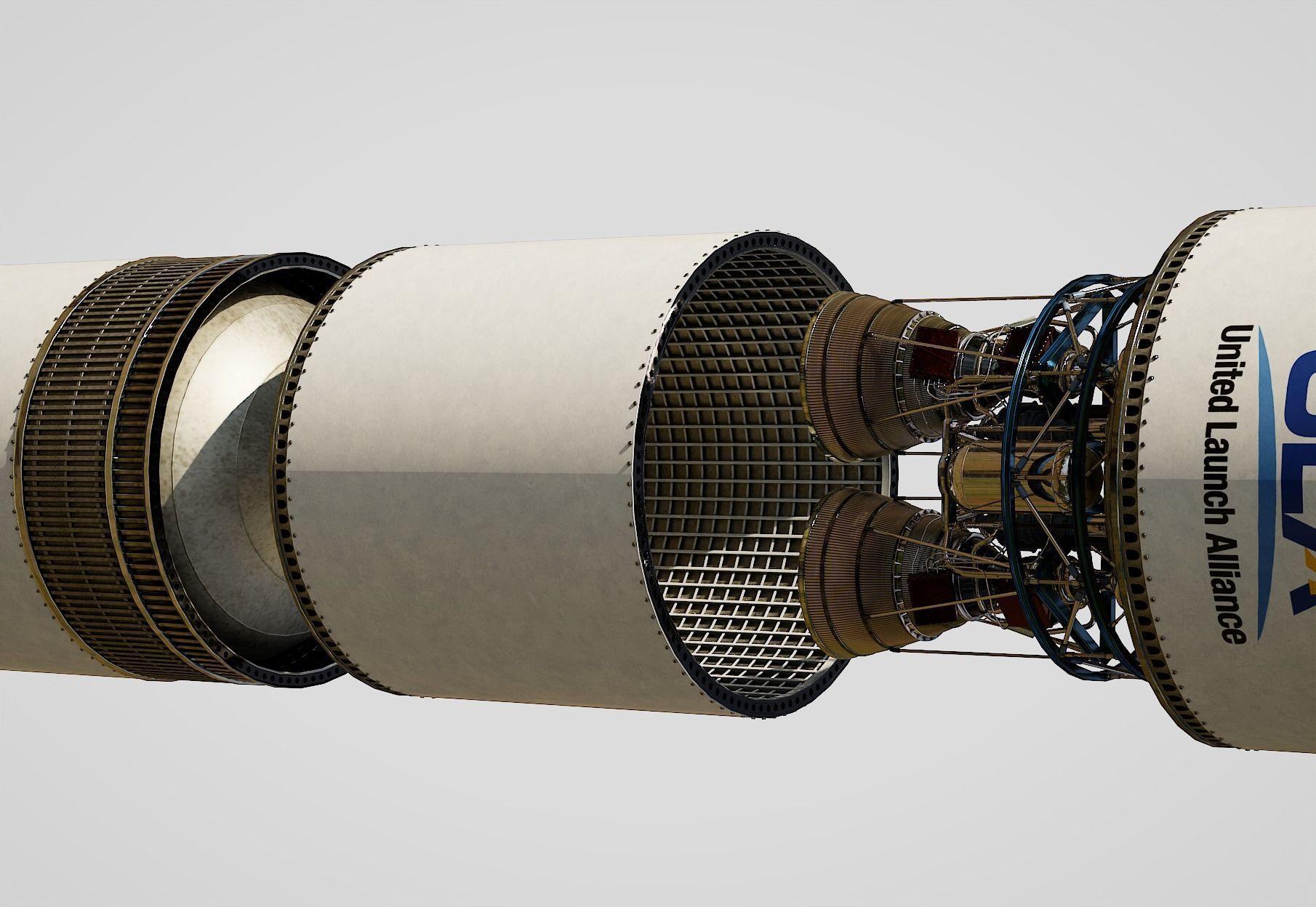 Vulcan Centaur rocket 3D model_30