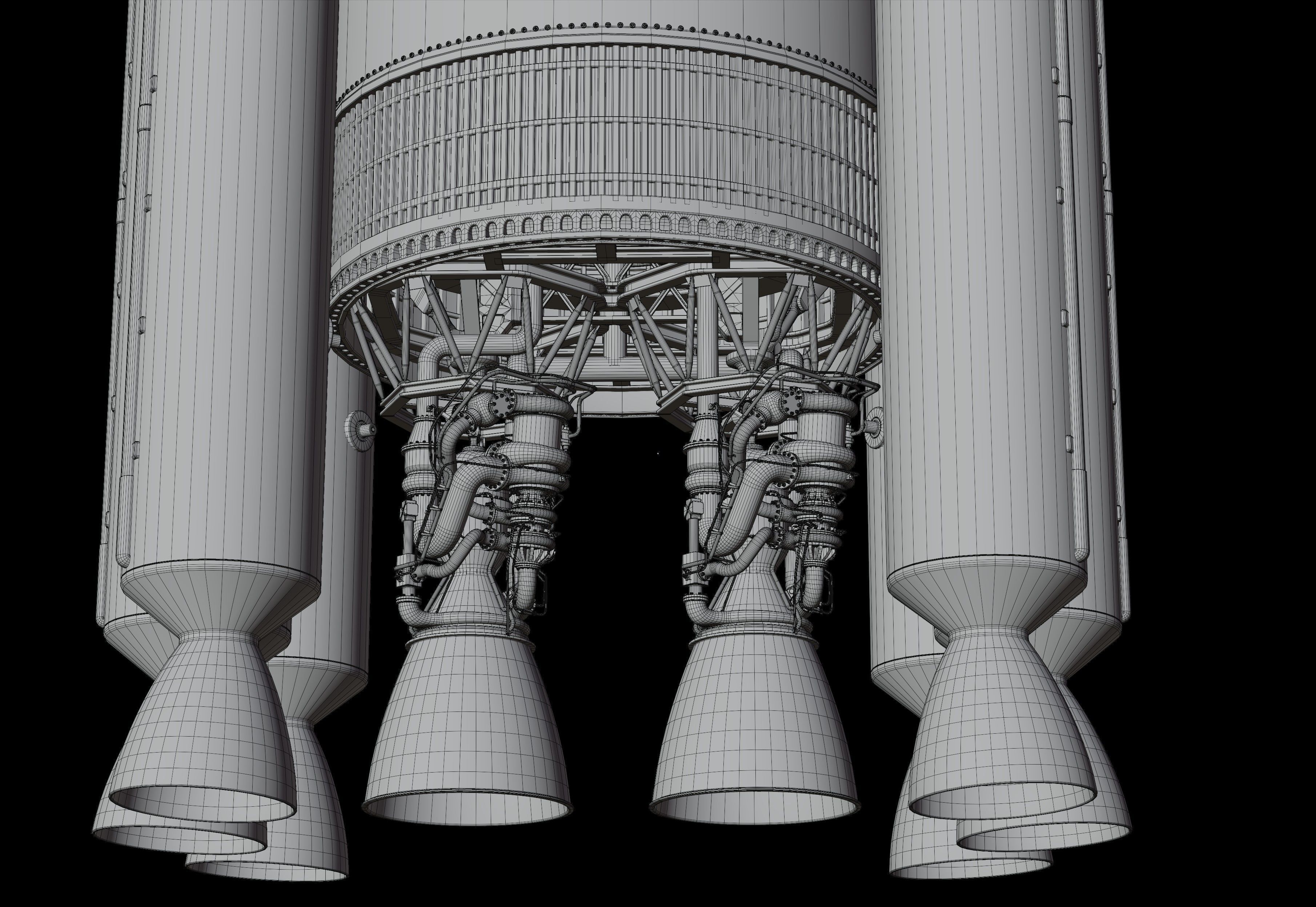 Vulcan Centaur rocket 3D model_40
