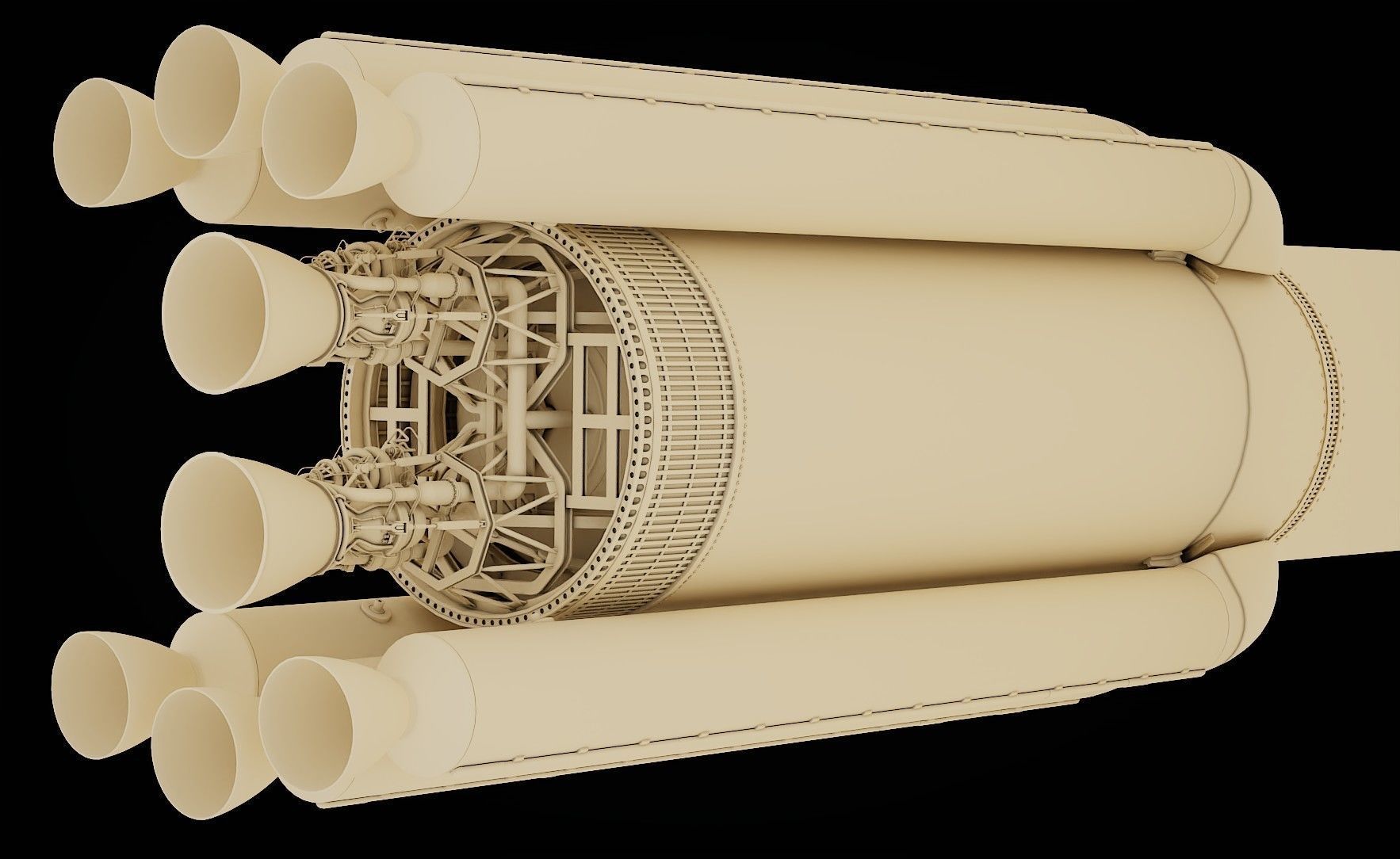 Vulcan Centaur rocket 3D model_38