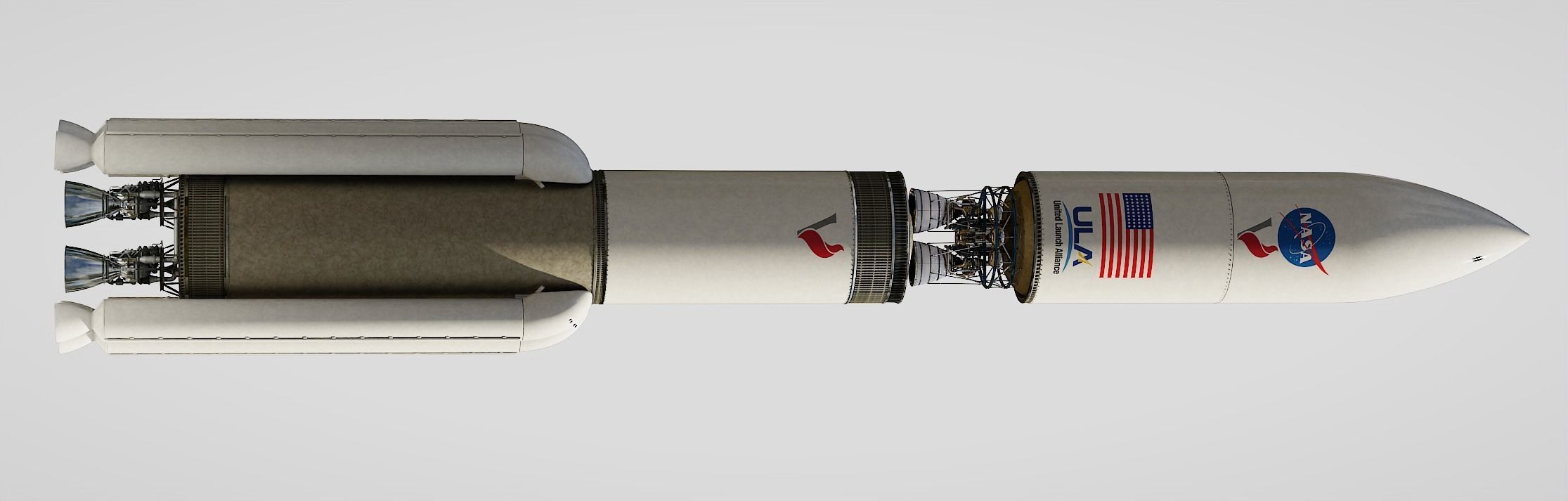 Vulcan Centaur rocket 3D model_33